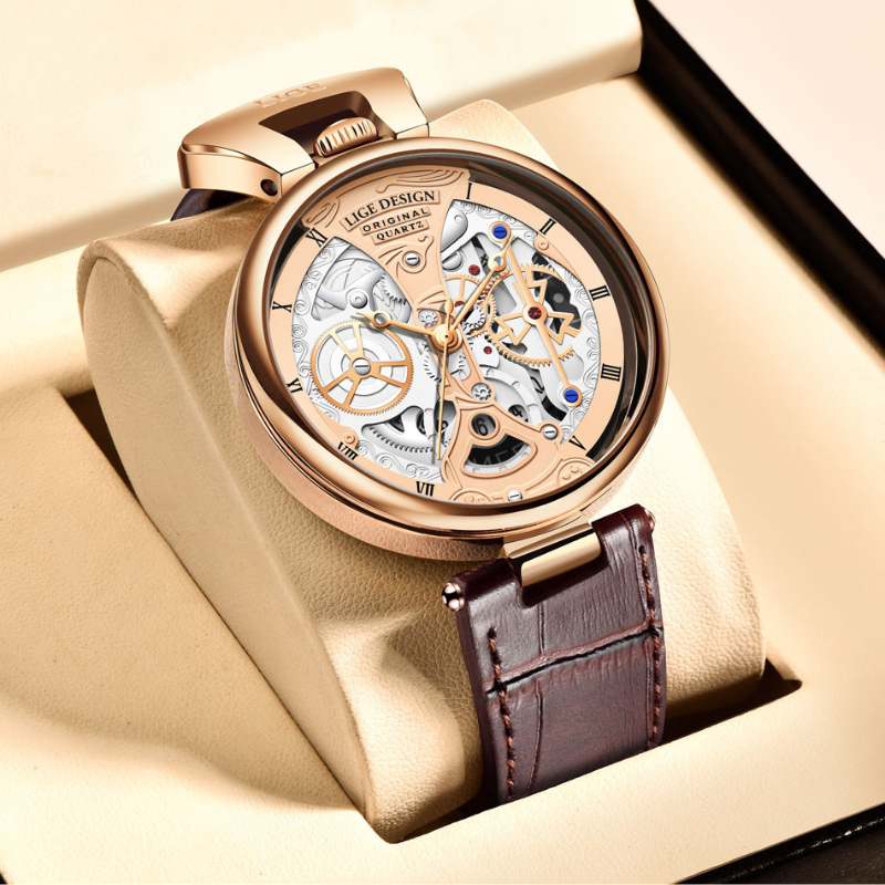 Modische Hohle Geschäfts Uhr