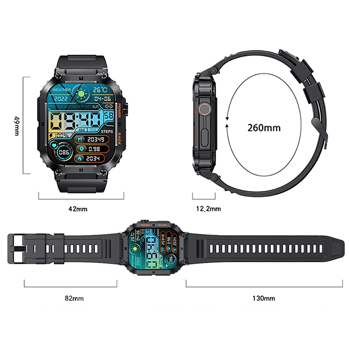 Titan Stahlgear - Smartwatch Classic