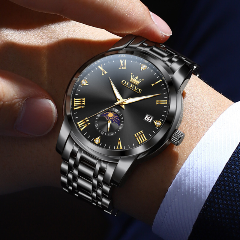 OLEVS - Elegante Luxus-Uhr