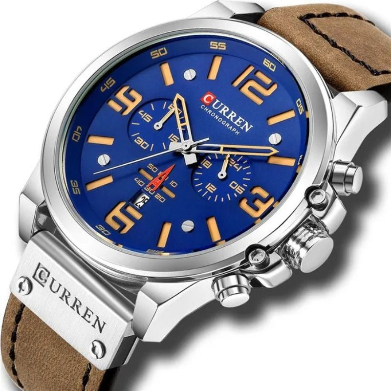 Modische elegante Quarzuhr