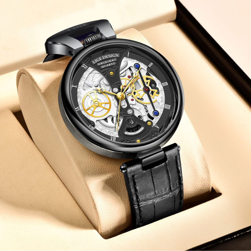 Modische Hohle Geschäfts Uhr