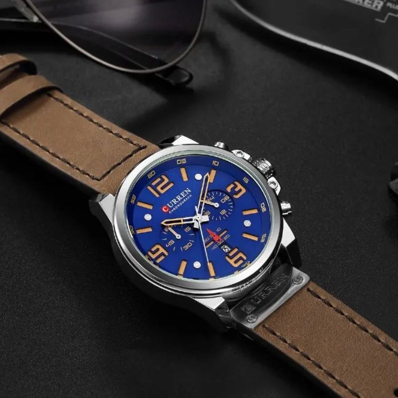 Modische elegante Quarzuhr