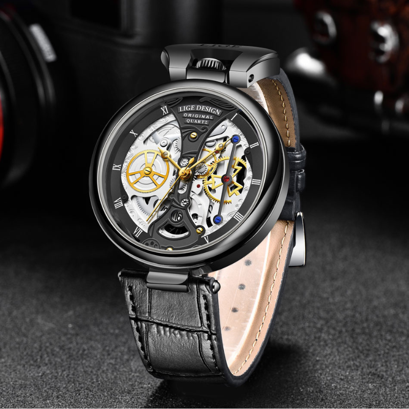 Modische Hohle Geschäfts Uhr