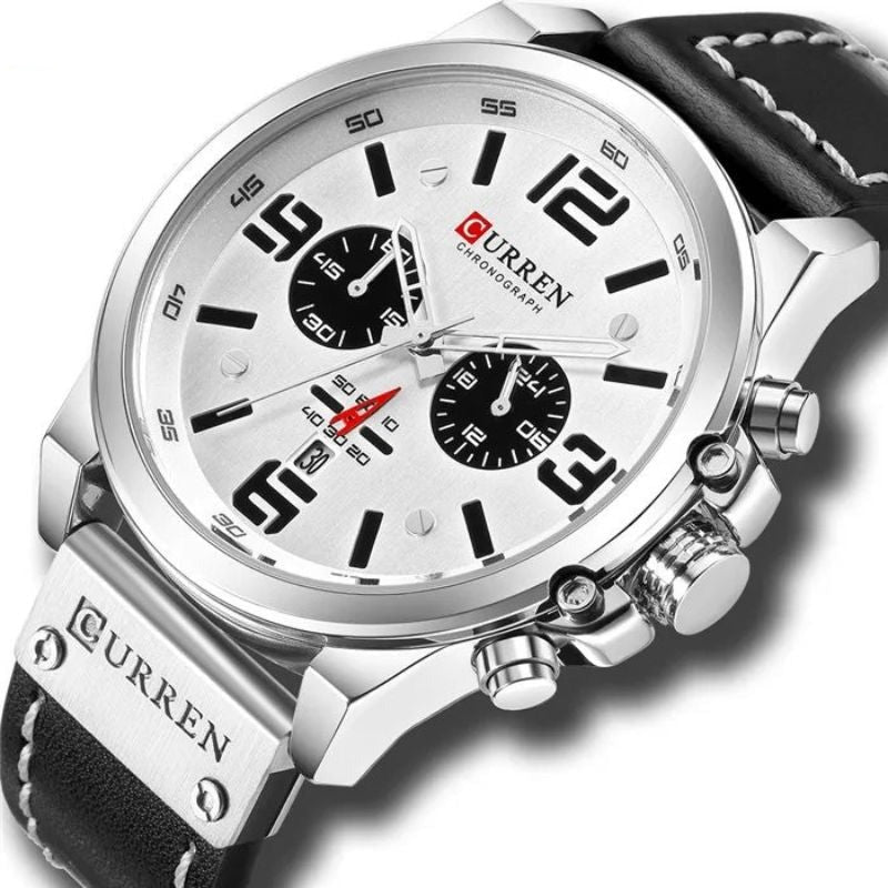 Modische elegante Quarzuhr