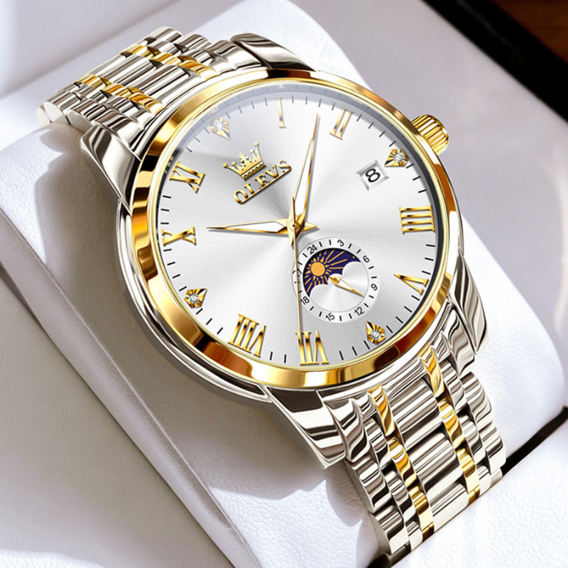 OLEVS - Elegante Luxus-Uhr