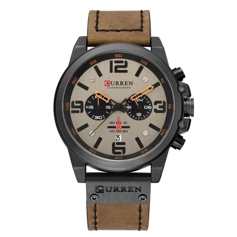 Modische elegante Quarzuhr