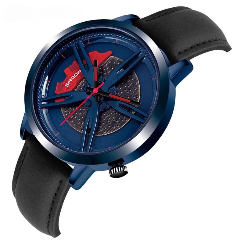 Drehender Hub-Zifferblatt Quarz-Uhr