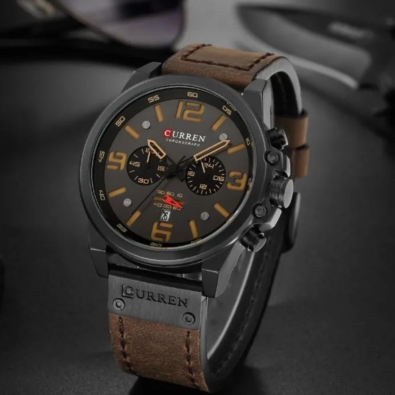 Modische elegante Quarzuhr