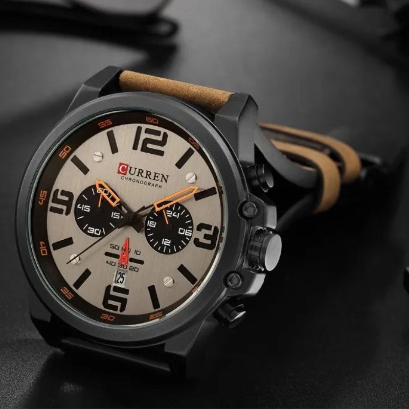 Modische elegante Quarzuhr