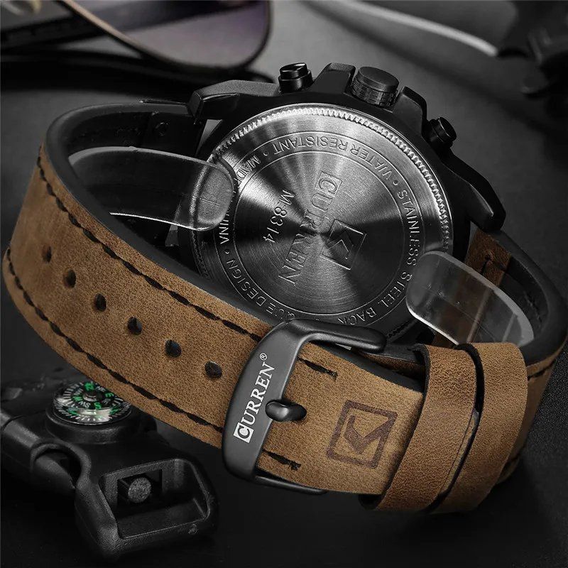 Modische elegante Quarzuhr