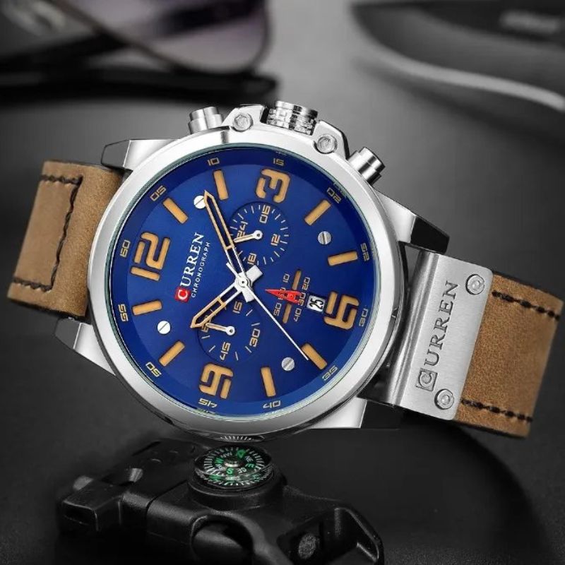 Modische elegante Quarzuhr
