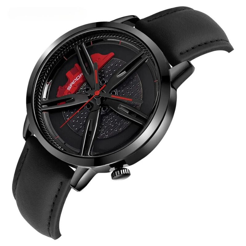 Drehender Hub-Zifferblatt Quarz-Uhr