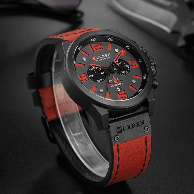 Modische elegante Quarzuhr