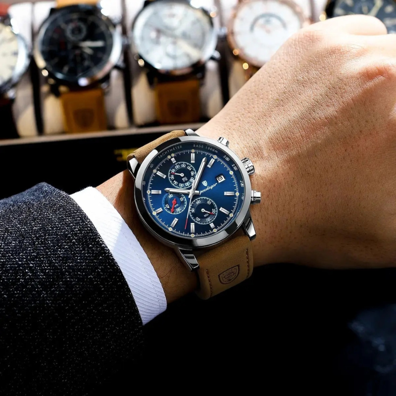 Luxuriöse trendige Herren-Uhr