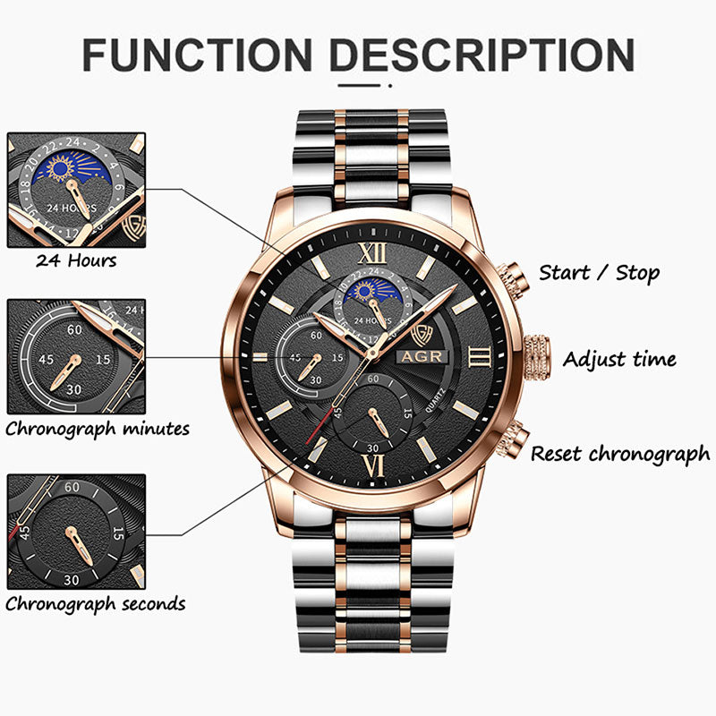 AGR Classic Sports Edelstahlkollektion