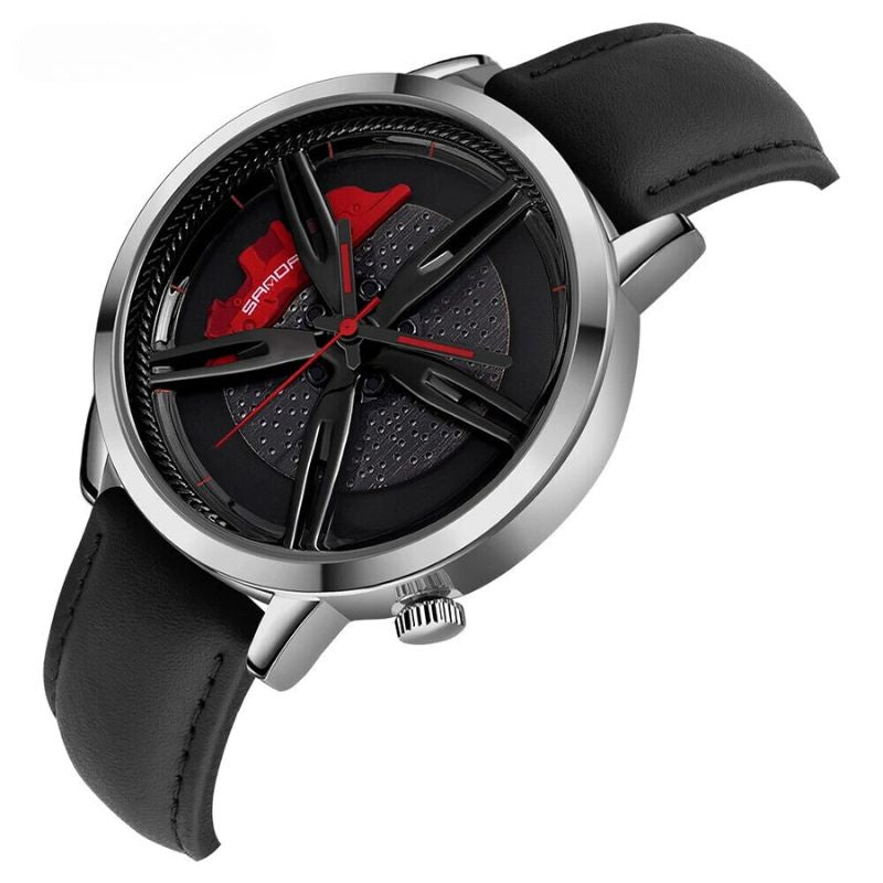 Drehender Hub-Zifferblatt Quarz-Uhr