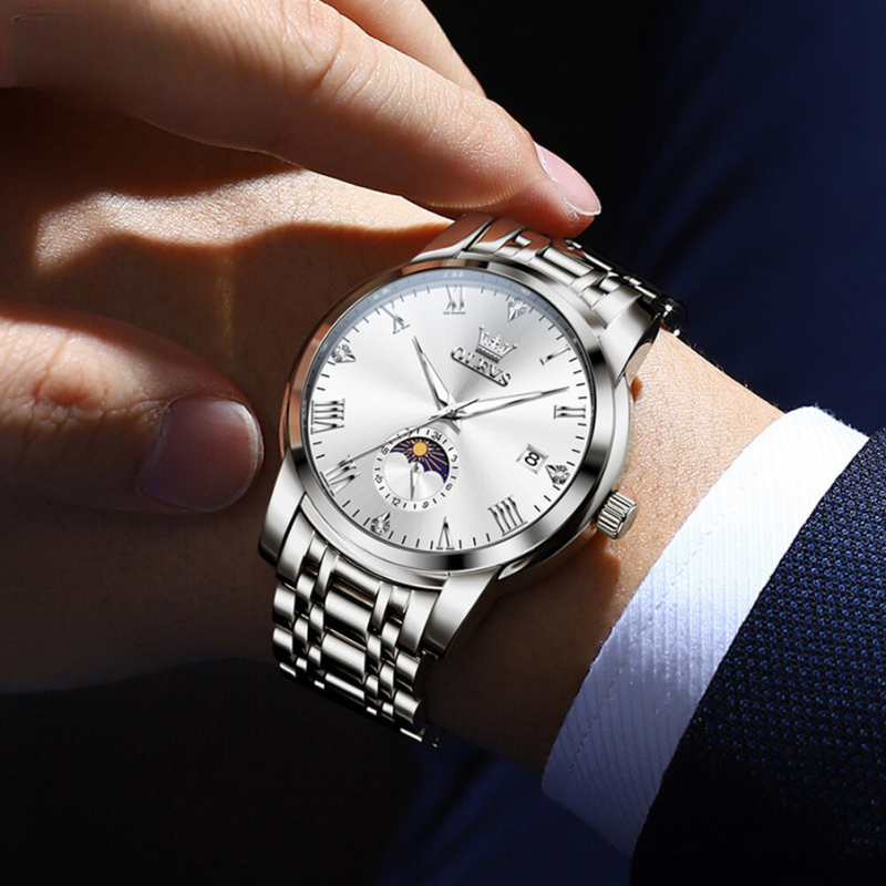 OLEVS - Elegante Luxus-Uhr