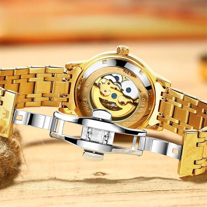 OLEVS - Exquisite Skeleton Design Uhr