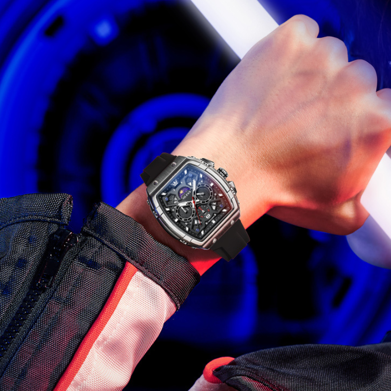 OLEVS - Dynamische Vortex-Uhr