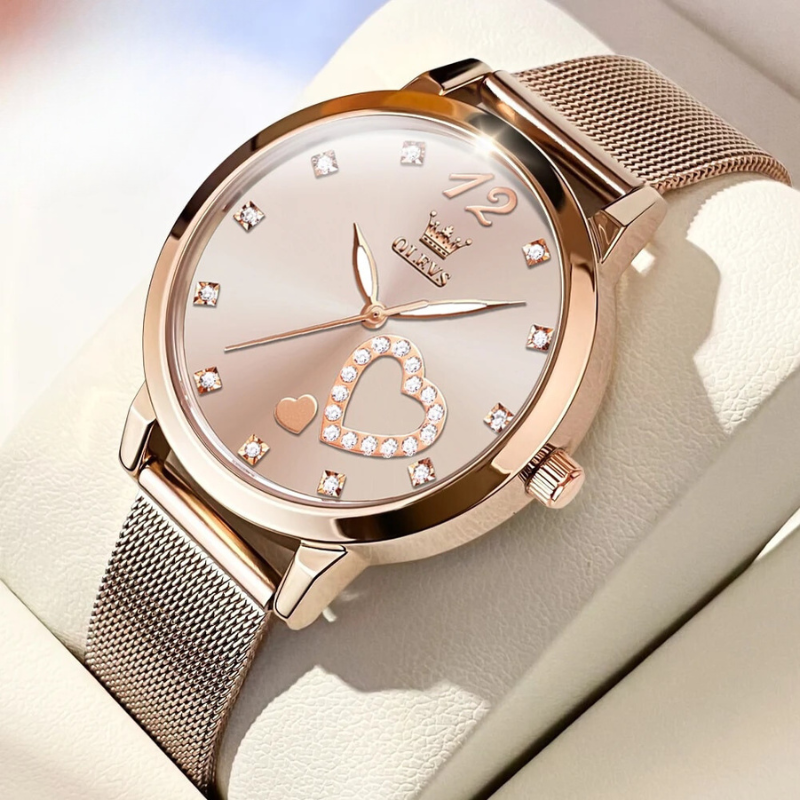 OLEVS - Elegante Rosa Kollektion