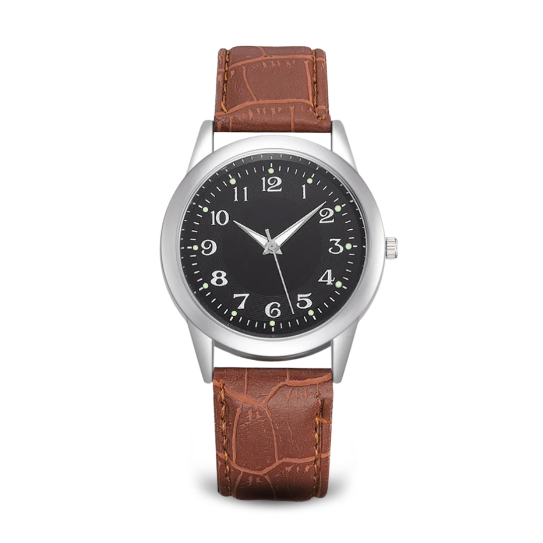 Elegante Minimalistische Uhr aus Edelstahl