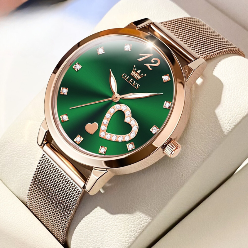OLEVS - Elegante Rosa Kollektion