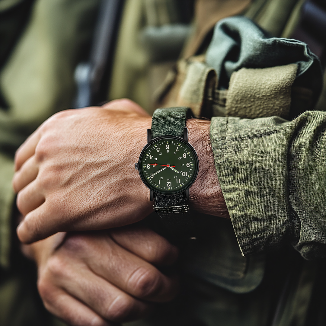 Langlebige Explorer Quarz Armbanduhr