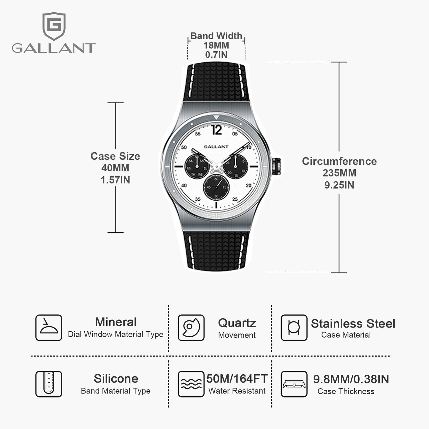 GALLANT - Eleganz in schlanker Monochromie