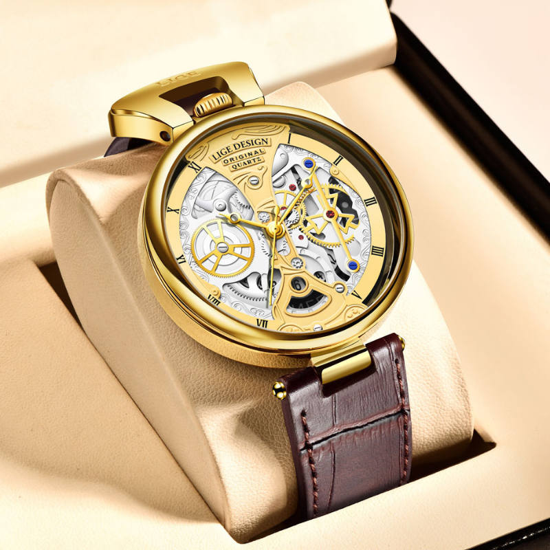 Modische Hohle Geschäfts Uhr