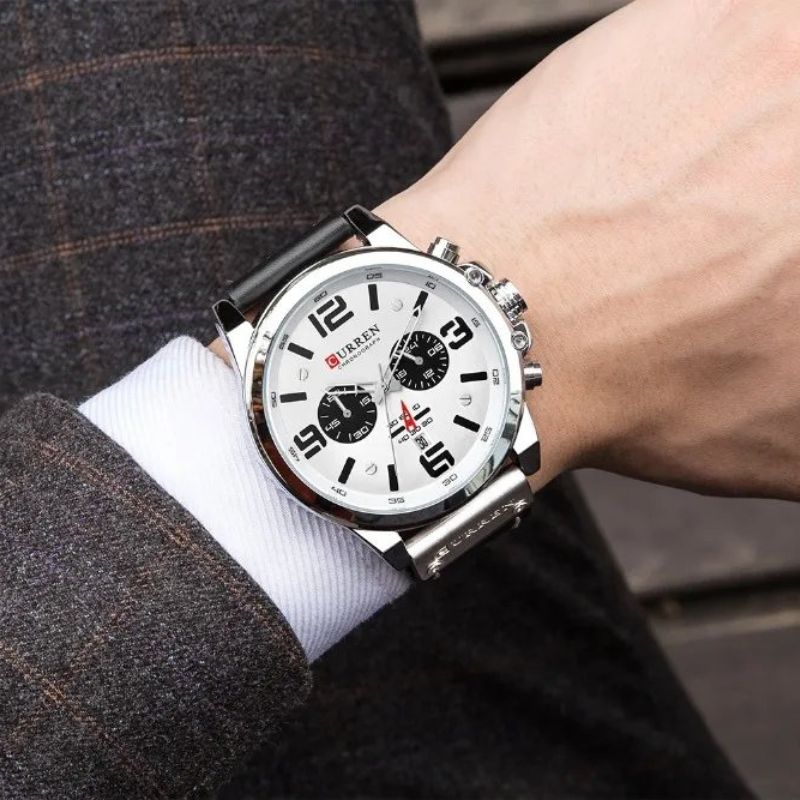 Modische elegante Quarzuhr