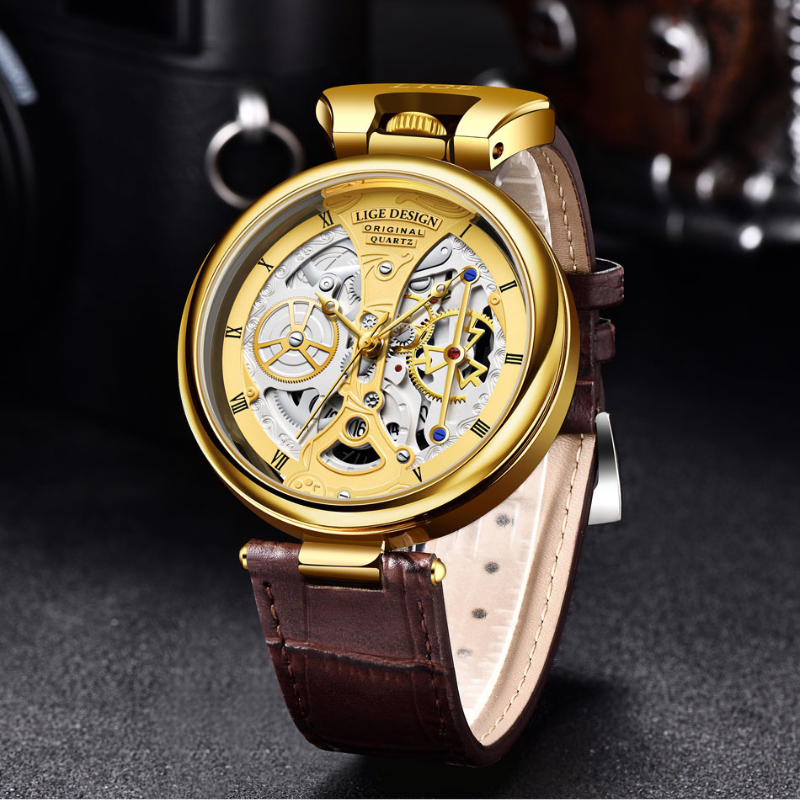 Modische Hohle Geschäfts Uhr