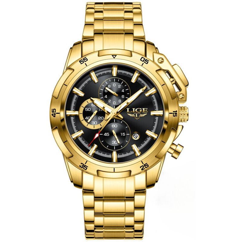 LIGE - Elegante Uhr aus Stahl Piguet
