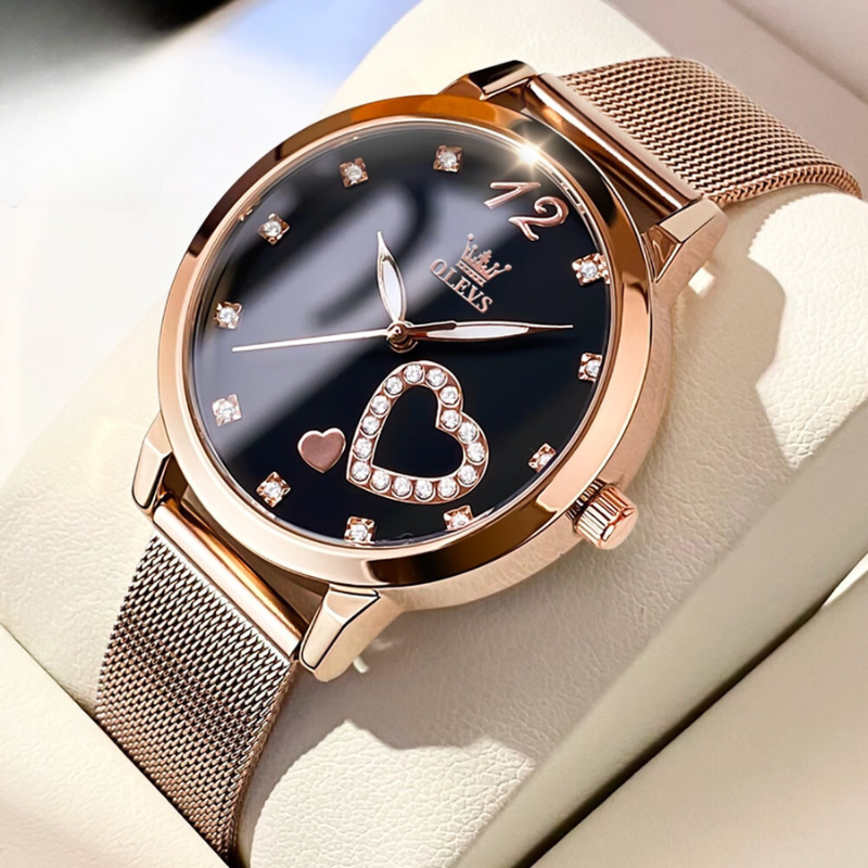OLEVS - Elegante Rosa Kollektion