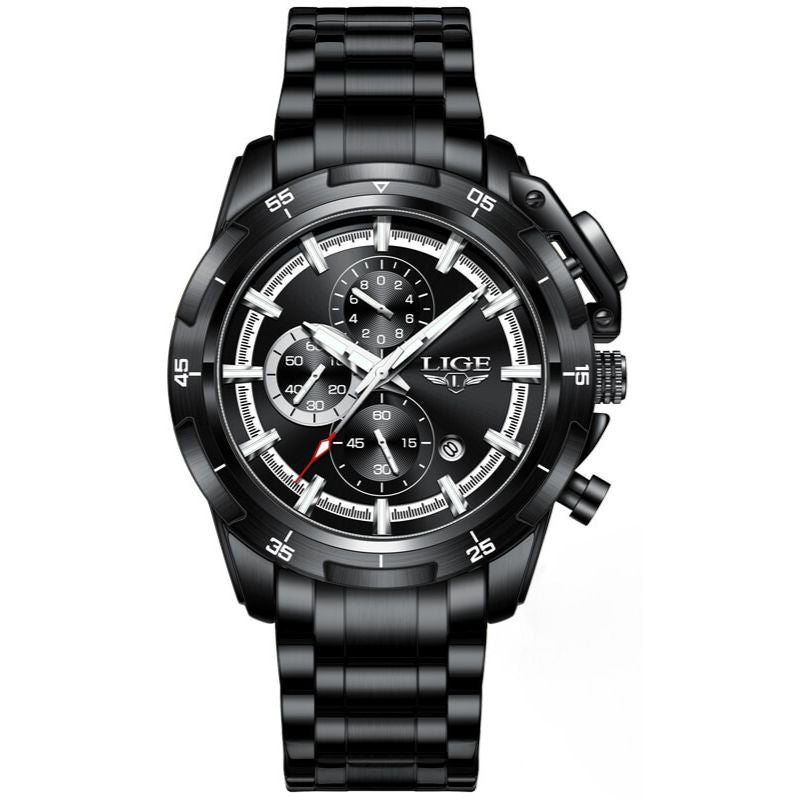LIGE - Elegante Uhr aus Stahl Piguet