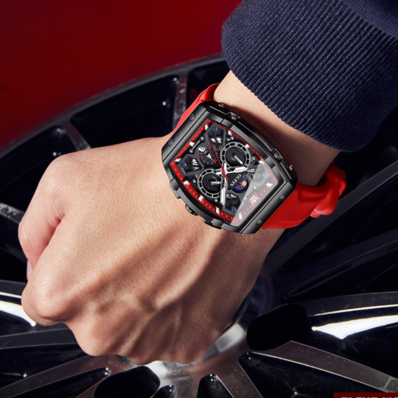 OLEVS - Dynamische Vortex-Uhr