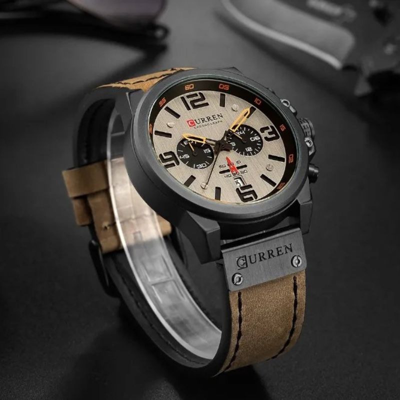 Modische elegante Quarzuhr