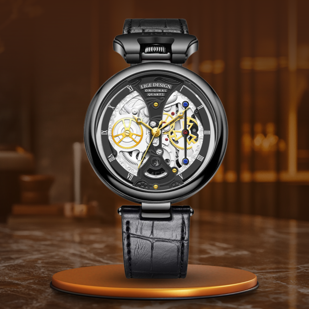 Modische Hohle Geschäfts Uhr