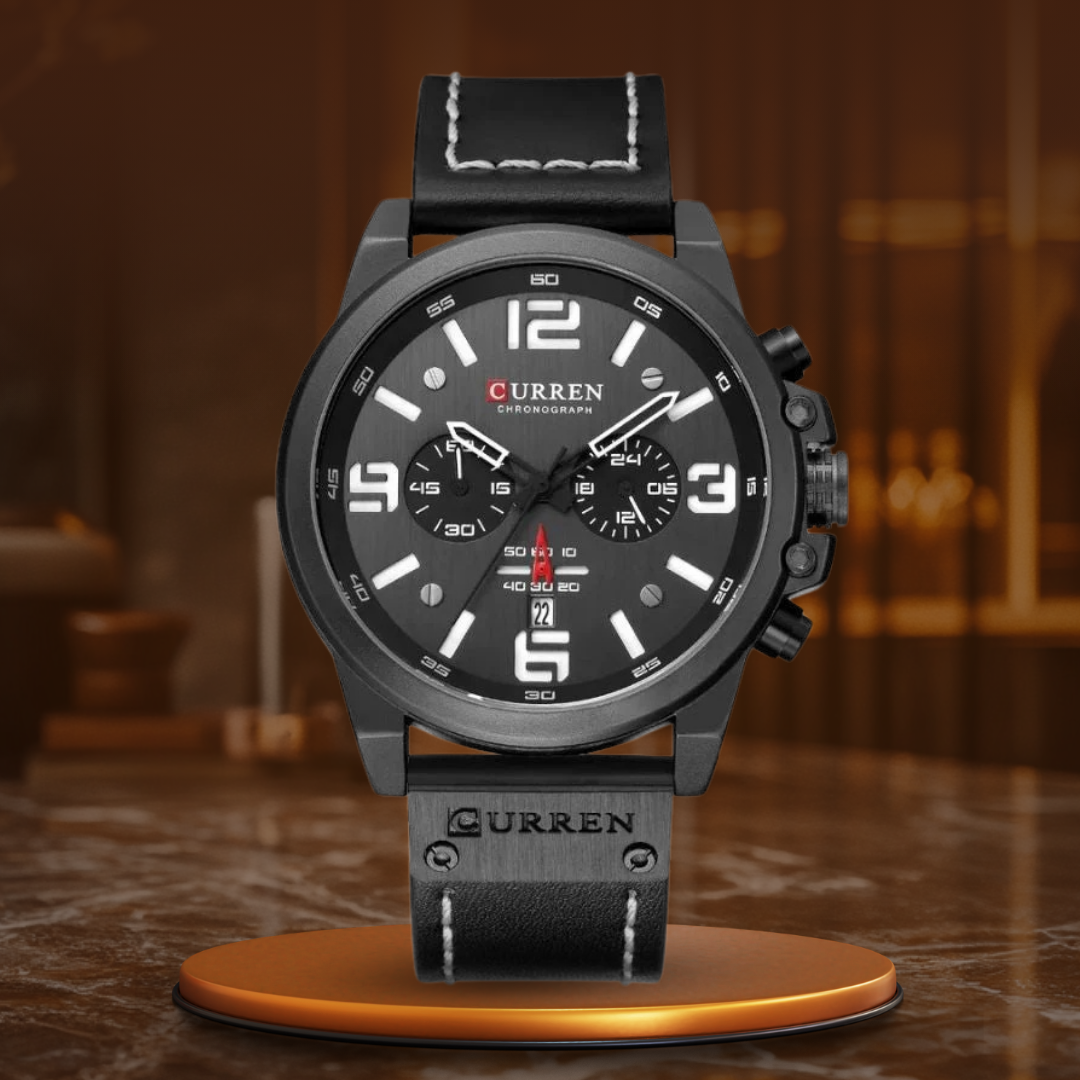 Modische elegante Quarzuhr