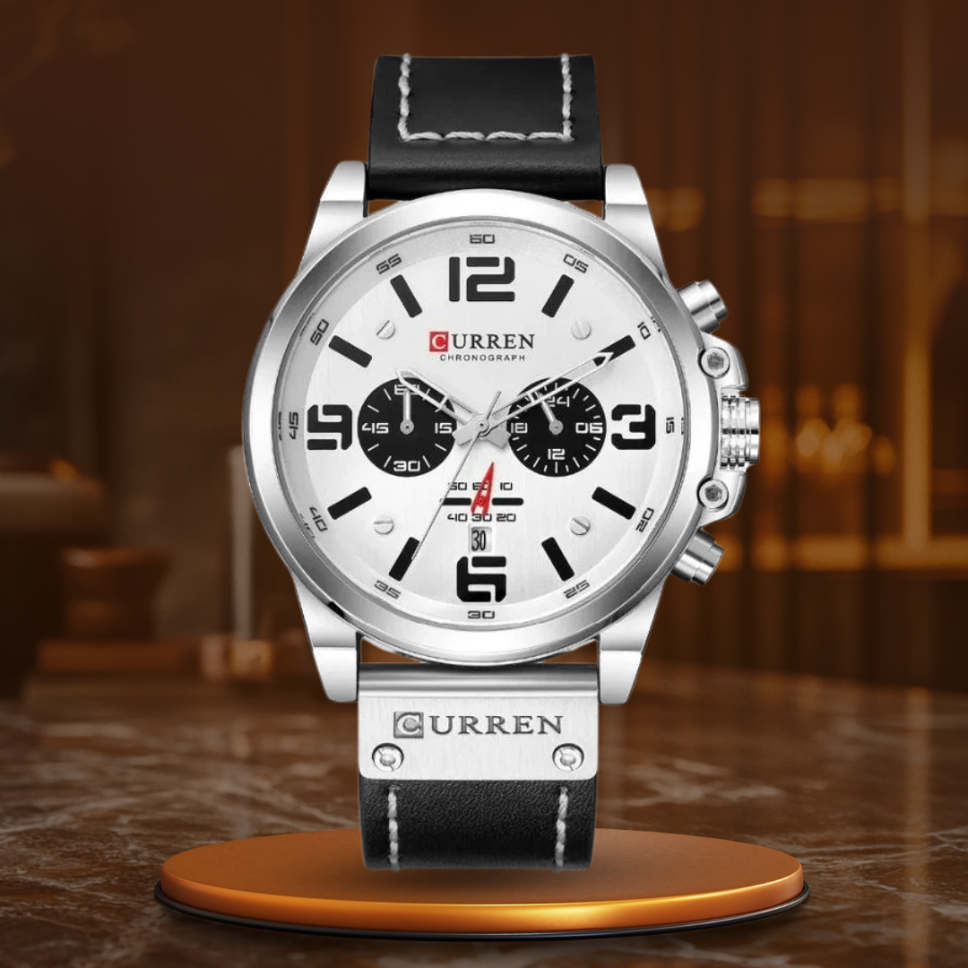 Modische elegante Quarzuhr
