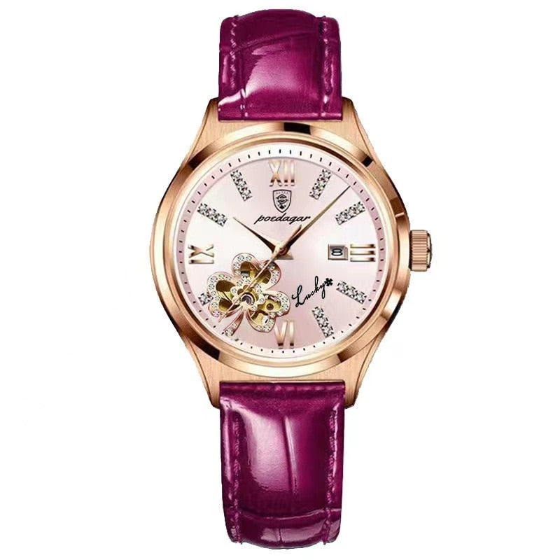 Mondphasen-Uhr mit Armband