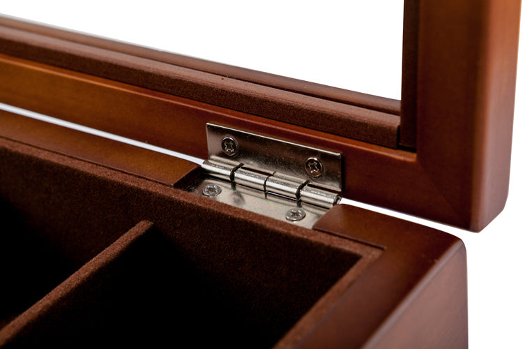 Elegante OBSYSS Uhrenaufbewahrungsbox aus Holz