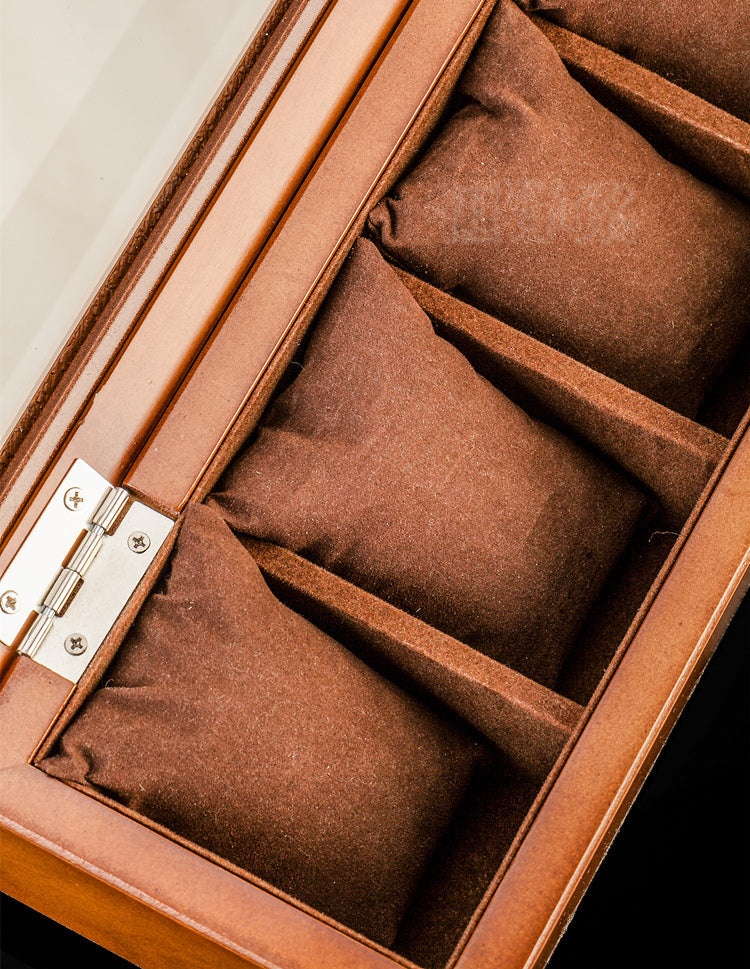 Elegante OBSYSS Uhrenaufbewahrungsbox aus Holz