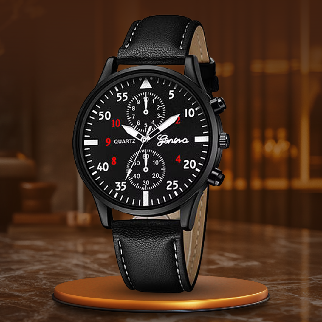 4-teilige Mode-Uhren- und Armband-Set