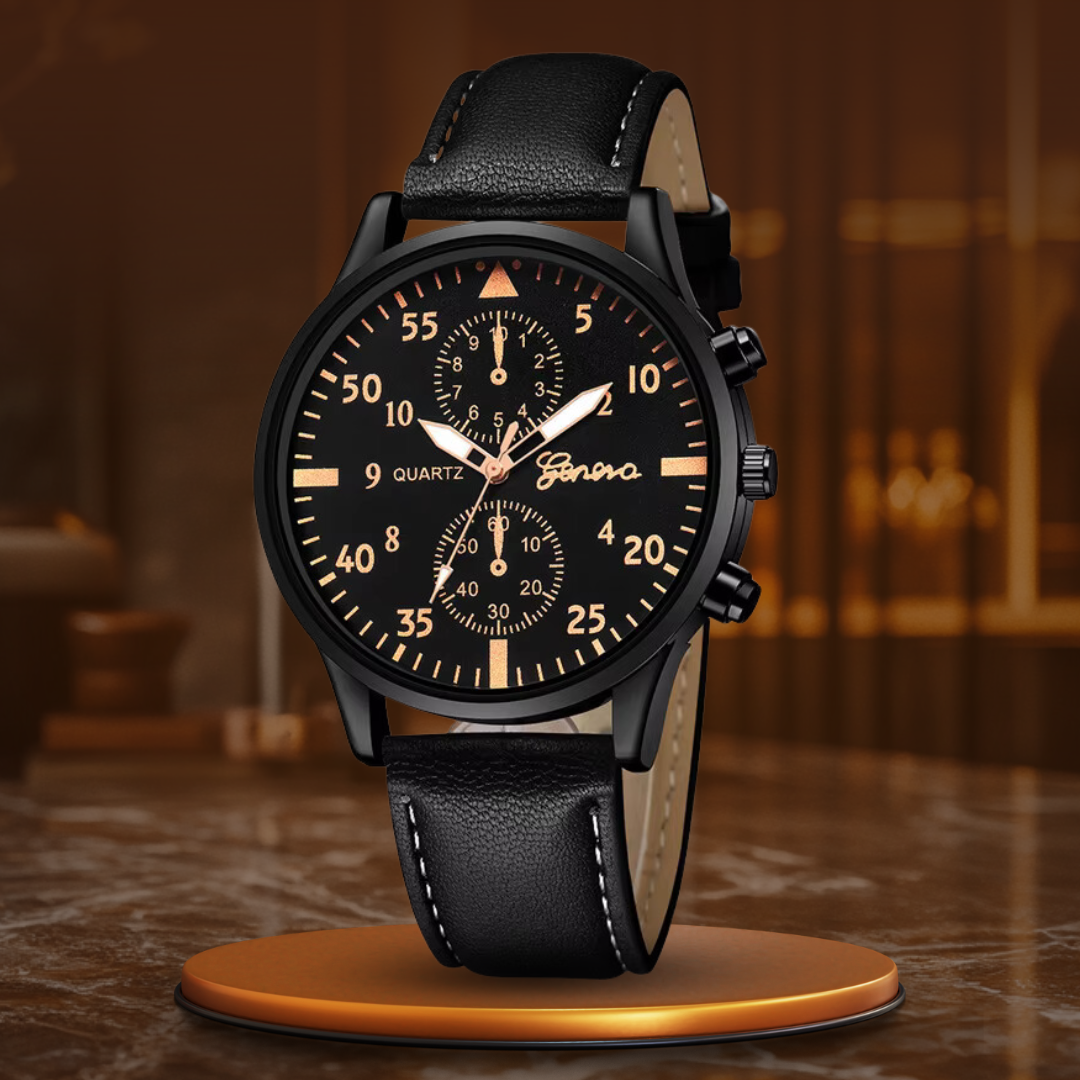 4-teilige Mode-Uhren- und Armband-Set