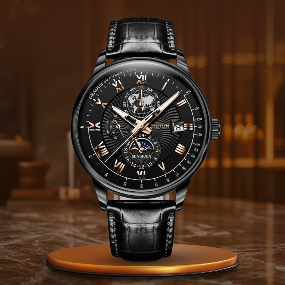 Trendige High-End Quarz-Uhr