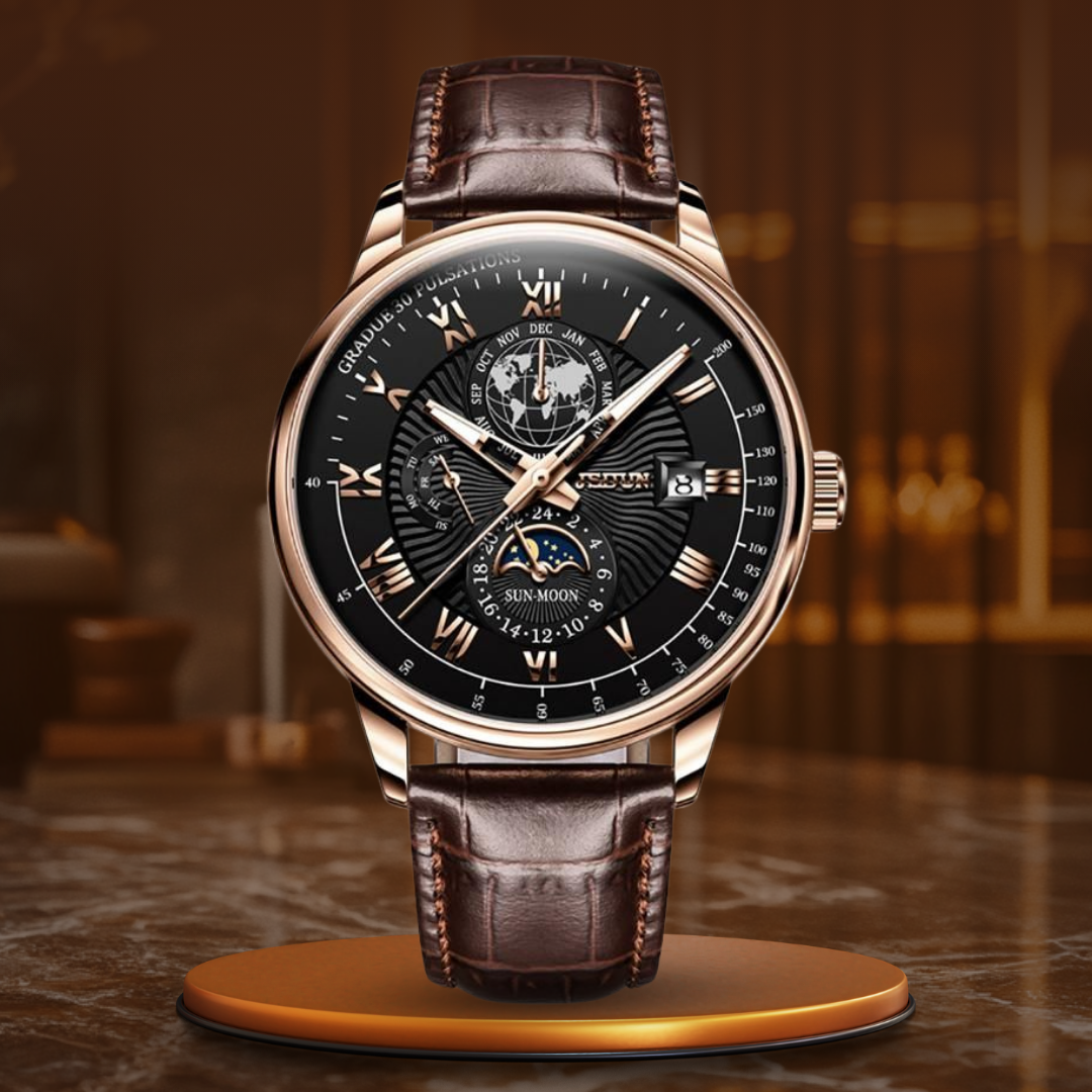 Trendige High-End Quarz-Uhr