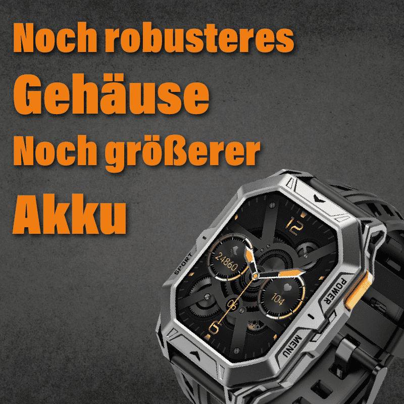 Thor 2.0 Stahlgear - Die stabilste Smartwatch
