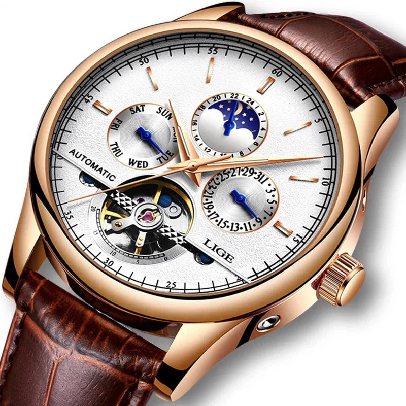 Automatische mechanische Tourbillon-Uhr