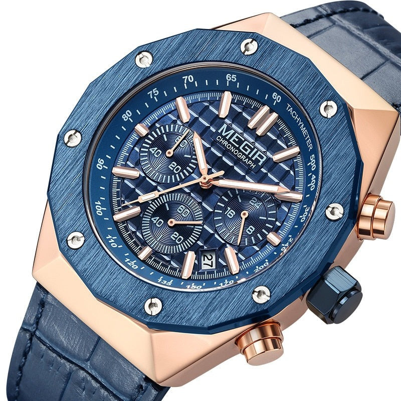 Klassische stilvolle Quarz Uhr