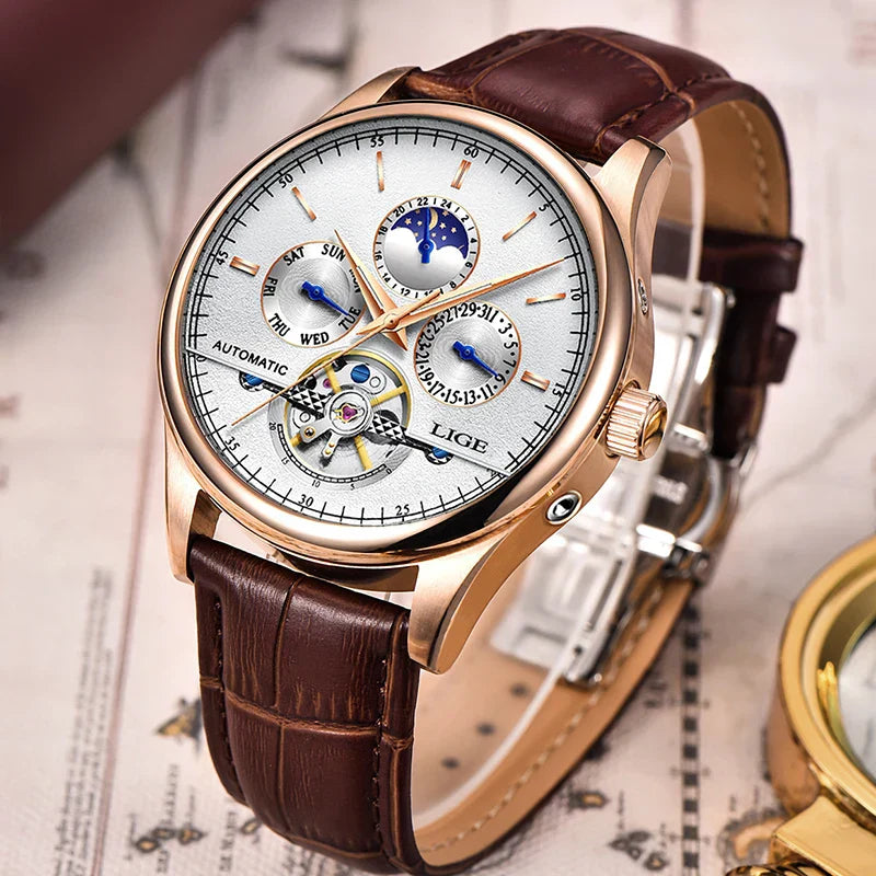 Automatische mechanische Tourbillon-Uhr